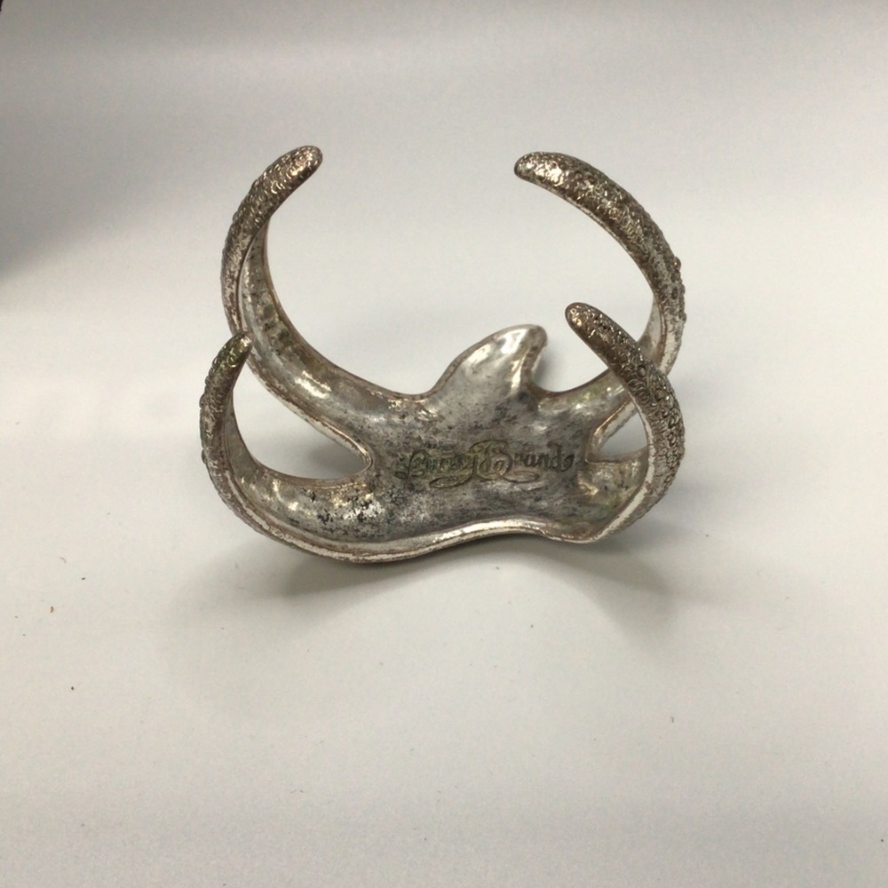 Vintage retired Lucky Brand Cast Metal Starfish Bracelet - Picture 5 of 6